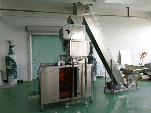粉劑獸藥自動化包裝機(jī)-粉劑獸藥包裝生產(chǎn)線廠家實(shí)拍